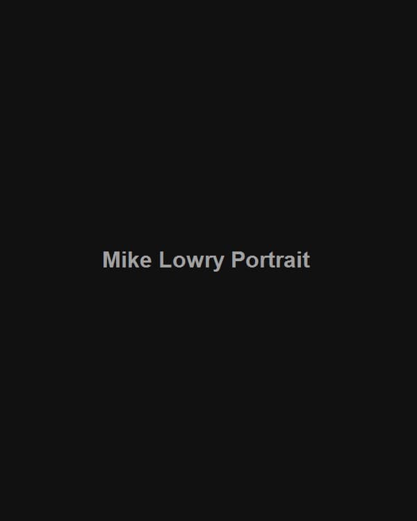 Mike Lowry portrait
